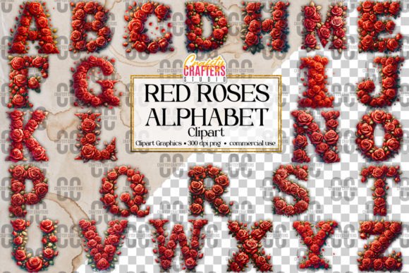 Download 57 Red Roses Alphabet Spring Bundle - Spring bundle Collection